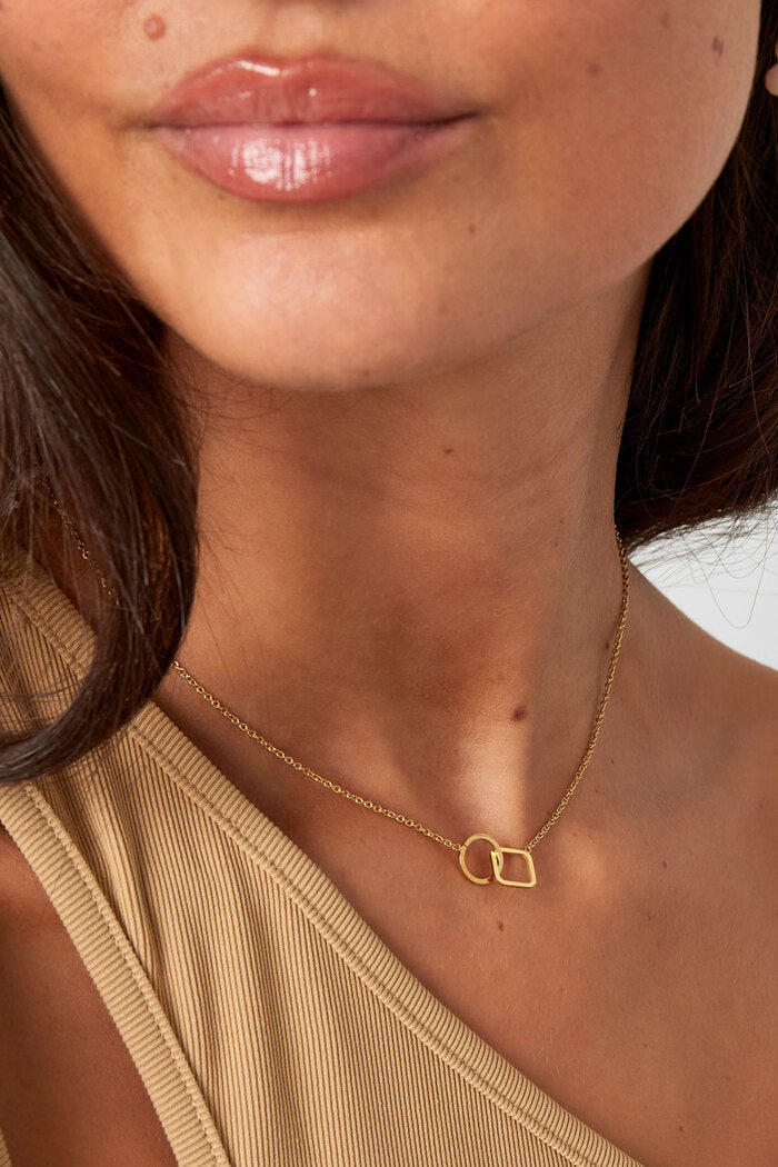 Ketting verbonden vierkant