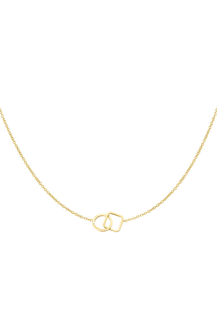 Ketting verbonden vierkant