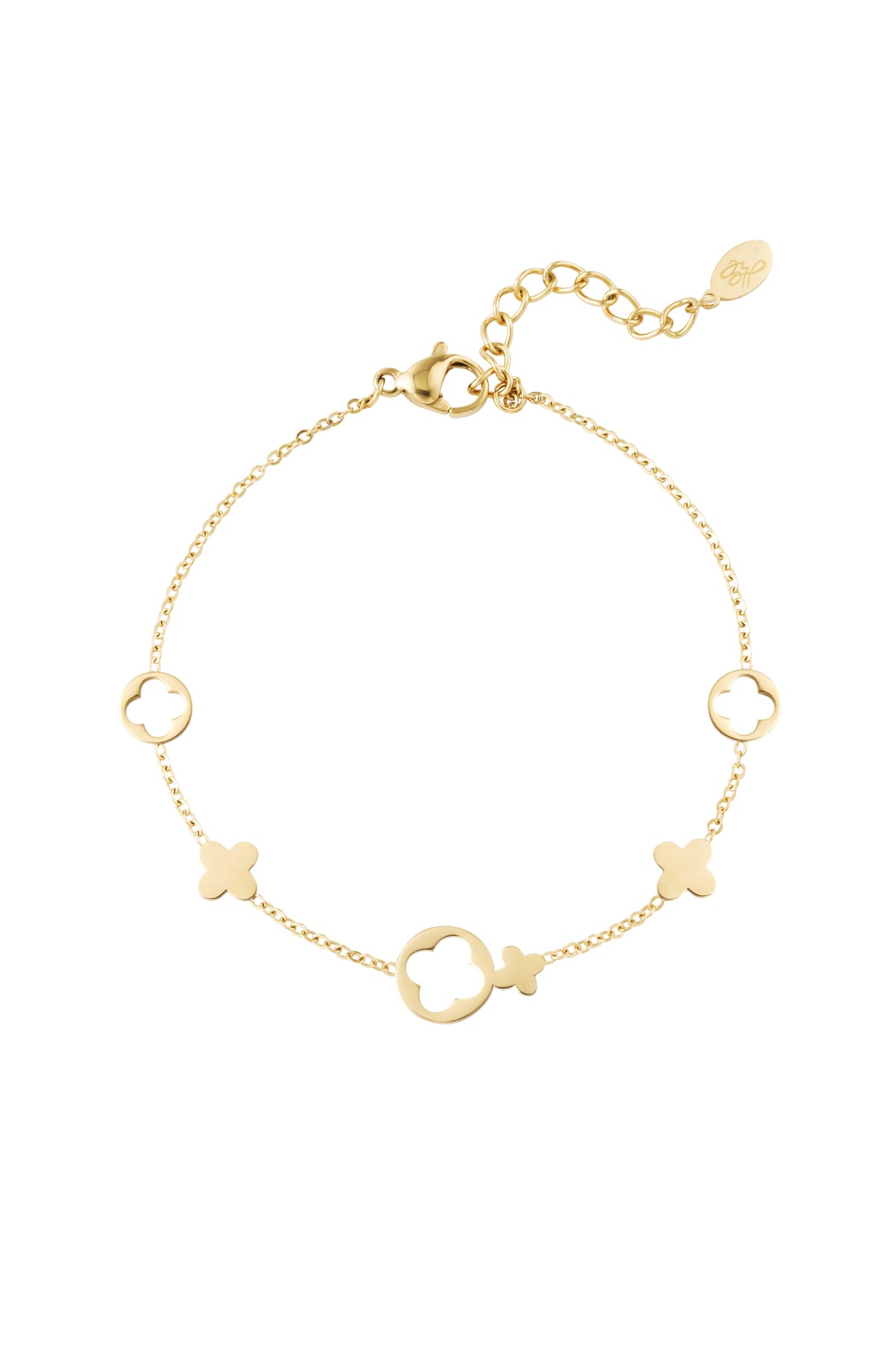 Armband klavertjes