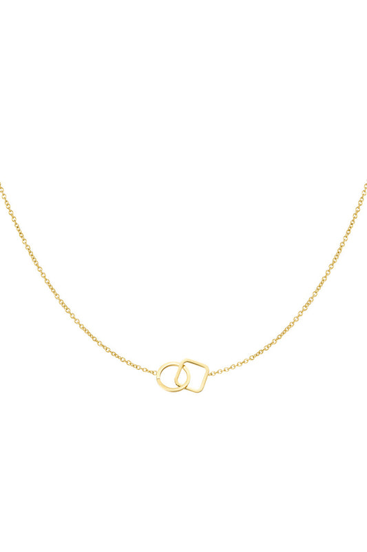 Ketting verbonden vierkant