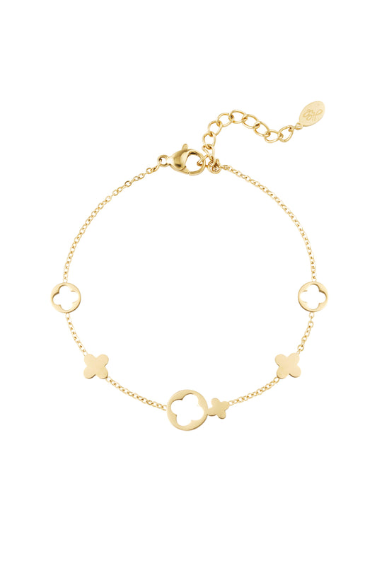 Armband klavertjes